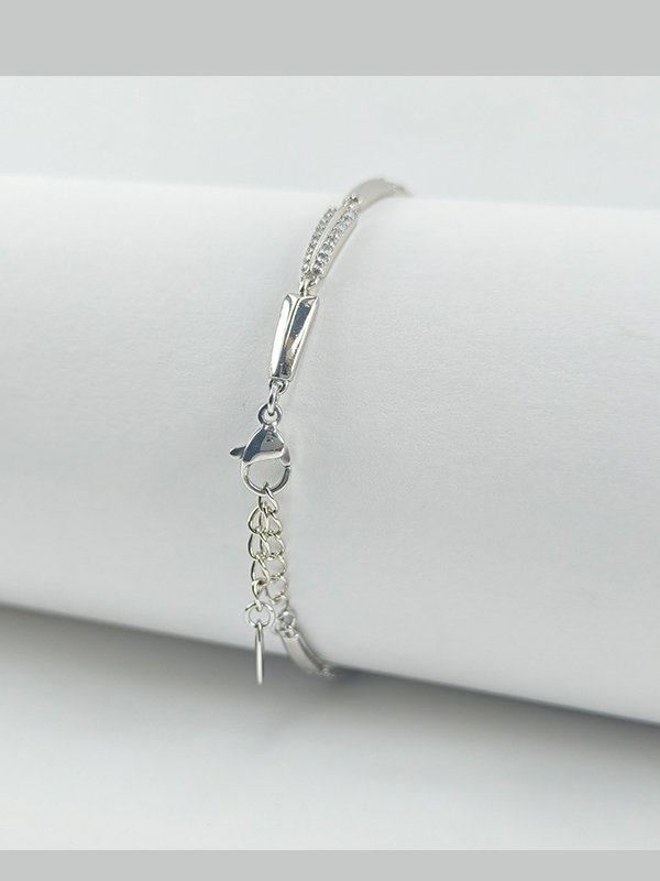 Xuping | Infinite Teardrop Pavé Statement Bracelet - Image 5