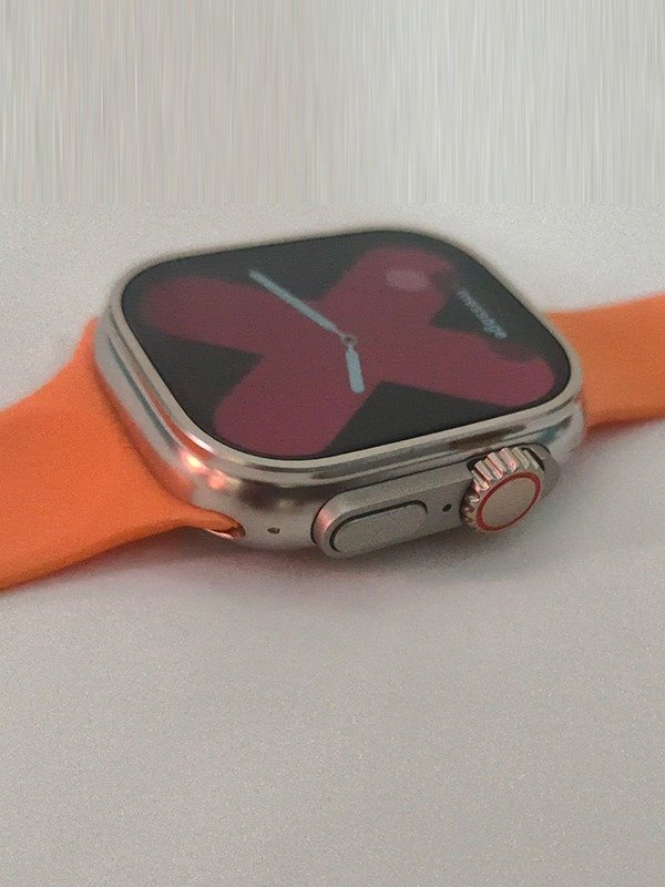 i20 Ultra 3 Max smartwatch with BIG 2.3 Infinite Display and accessories.