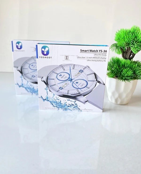YS-36 Smartwatch – Ultra-Thin Metallic Body - Image 5