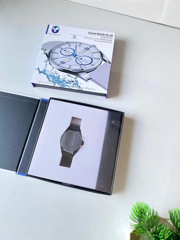 YS-36 Smartwatch – Ultra-Thin Metallic Body - Image 6