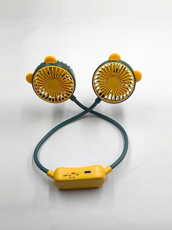 Ultra-Portable Dual Wind Neck Fan