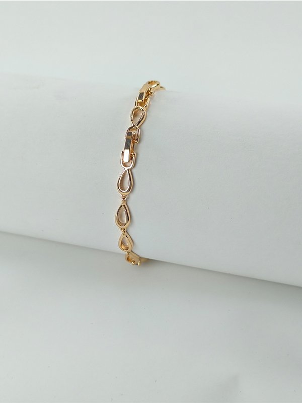 bracelet-2-b.jpg Xuping Golden Halo Solitaire Bracelet