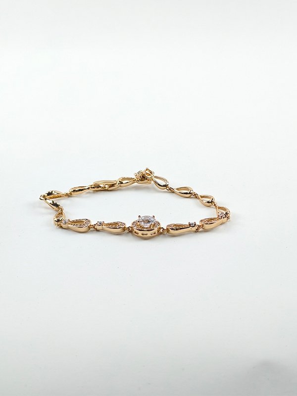 bracelet-2-c.jpg Xuping Golden Halo Solitaire Bracelet