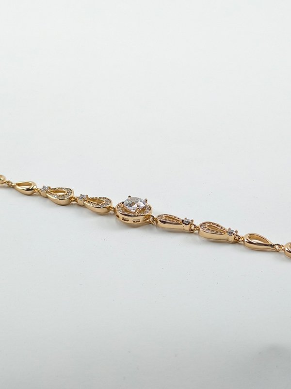 bracelet-2-e.jpg Xuping Golden Halo Solitaire Bracelet