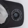 Martgoz-Cap-Black-1 (4) USB rechargeable cooling fan cap black breathable mesh Pakistan