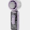 1 Portable Turbo Handheld Fan with Digital LED Display