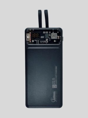 1 Crystal 10000mAh Power Bank with Built-In Cables | Martgoz