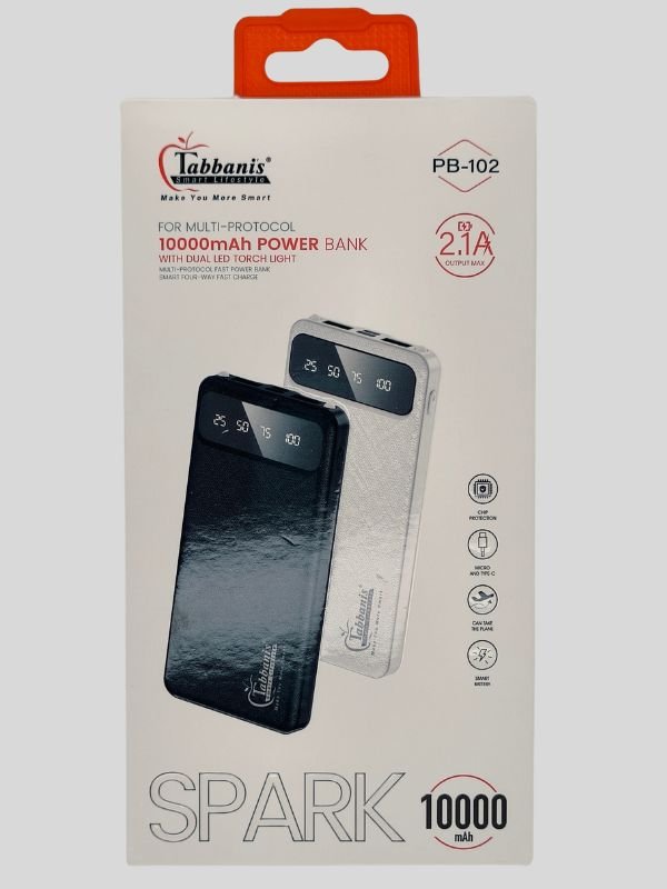 SPARK 10000mAh Power Bank – PB-102