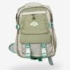 Angry Birds Green Sage Green Kids School Backpack – Cartoon Bird Patch, 16x12 Inch Lightweight Bag for Boys & Girls