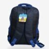 Batman 1 Black kids backpack front view showing 15 x 12 inch dimensions with cartoon character print