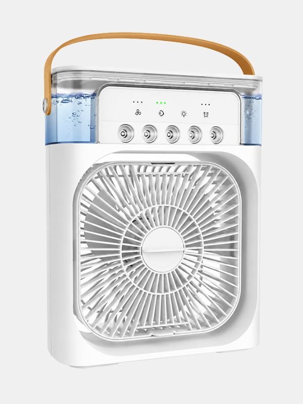 Mini USB Cooling Fan with Mist – Portable Air Cooler | Martgoz