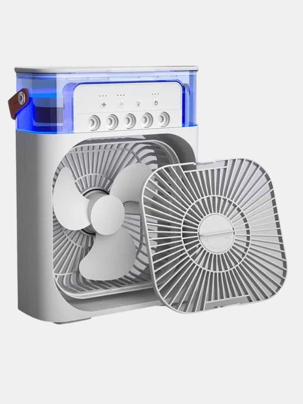 Mini USB Cooling Fan with Mist – Portable Air Cooler | Martgoz
