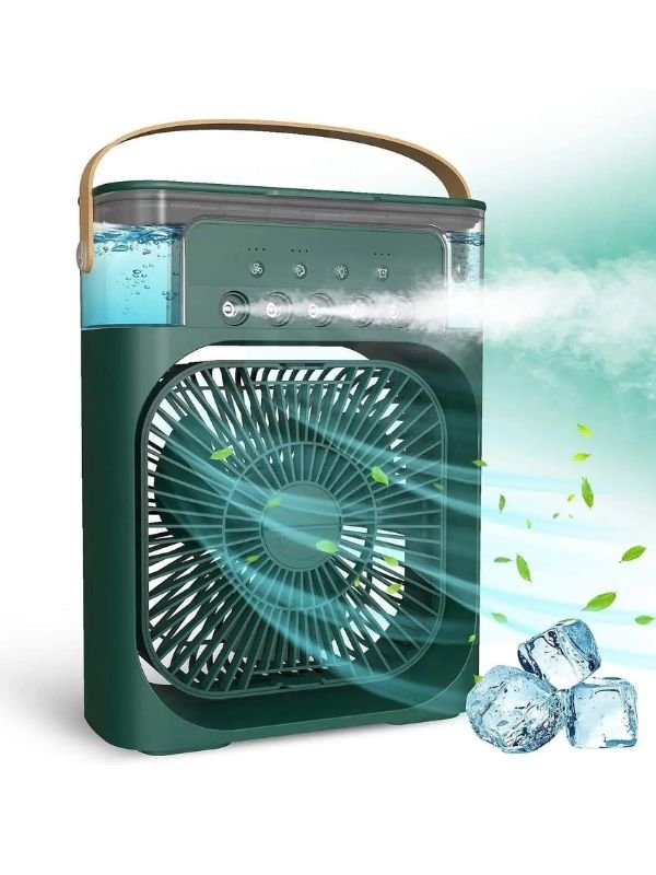 Mini USB Cooling Fan with Mist – Portable Air Cooler | Martgoz