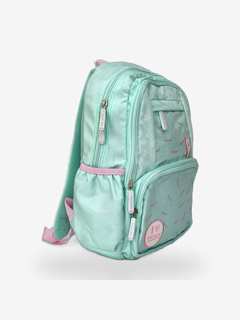 green 2 Fashion Mint Green Princess Backpack – Durable School & Travel Bag for Girls