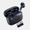 BX-600 Quad-Mic ANC + ENC AirBuds with 2.4G Dongle