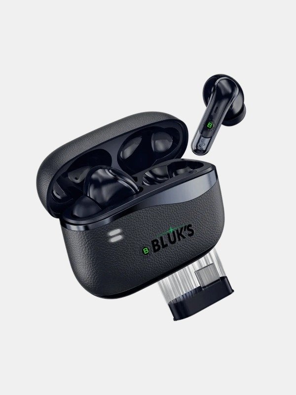 BX-600 Quad-Mic ANC + ENC AirBuds with 2.4G Dongle