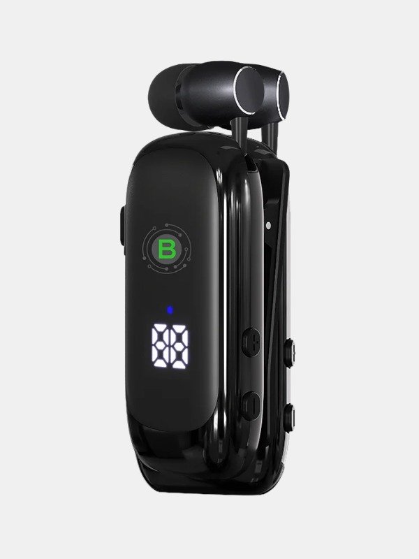 BX-601 Clip-On Wireless Neckband Headphones