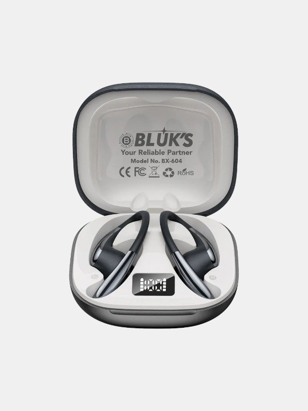 BX-604 Auraloop OpenWear Earbuds - ANC + ENC, Quad Mic