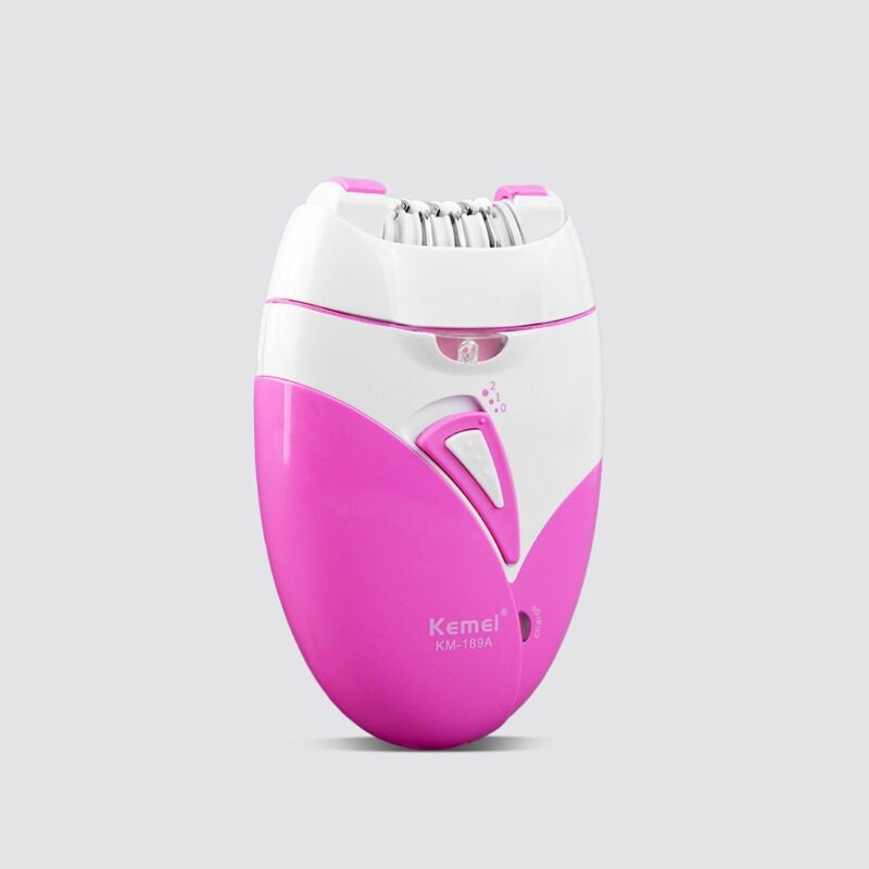 Kemei Ladies Epilator KM-189 – Rechargeable Hair Removal Device for Women