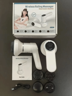 Wireless Rolling Massager – Portable Full-Body Relaxation Device Wireless Rolling Massager – Portable Full-Body Relaxation Device