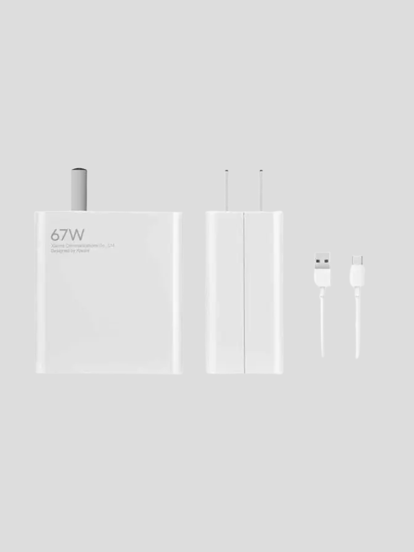 Xiaomi 67W Fast Charger Set (White) – Original with Charging Cable Included Xiaomi 67W Fast Charger Set (White) – Original with Charging Cable Included