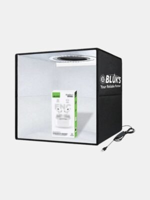 BX-715 Foldable Mini Studio Light Box – 3-Color LED Ring Light with 12 Backdrops BX-715 Foldable Mini Studio Light Box – 3-Color LED Ring Light with 12 Backdrops
