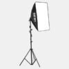 BX-5070 Softbox Kit with Stand (50×70cm) – Remote Controlled LED Light
