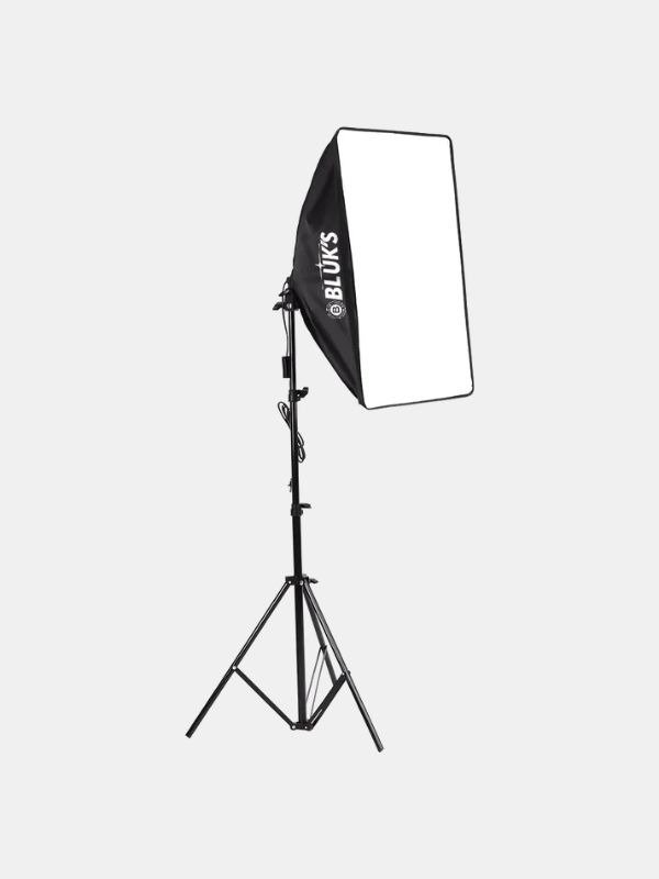 BX-5070 Softbox Kit with Stand (50×70cm) – Remote Controlled LED Light