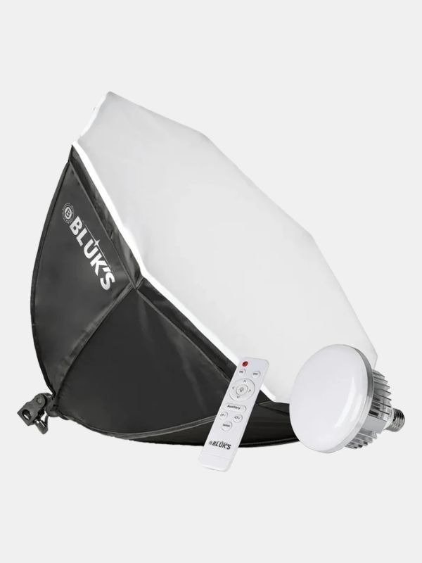 BX-70cm Octagon Softbox Kit with Remote – Portable Studio Light