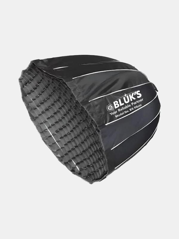 BX-90cm Parabolic Softbox with Bowens Mount – Studio Light Diffuser