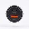 Toocki 48W Car Fast Charger – 2-in-1 USB-C + USB-A Dual Port Adapter (Black) Toocki 48W Car Fast Charger – 2-in-1 USB-C + USB-A Dual Port Adapter (Black)
