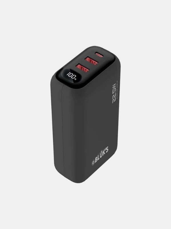 SwiftCharge Power Bank 30000mAh – BX-401 | Built-in Cables, Digital Display