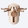Foldable Wall-Mount Rotating Hook Rack – Space-Saving Kitchen & Bathroom Organizer