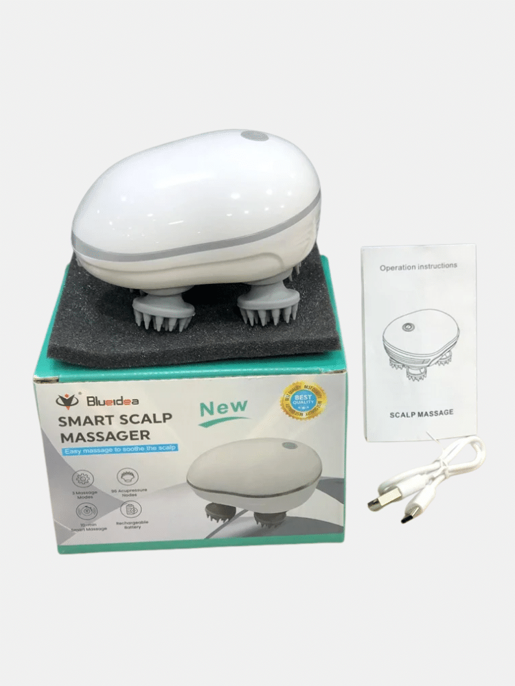 Blueidea Smart Scalp Massager – Rechargeable Head & Hair Massager Blueidea Smart Scalp Massager – Rechargeable Head & Hair Massager