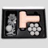 JY-680 Multi-Head Massage Gun – Portable Deep Tissue Muscle Massager