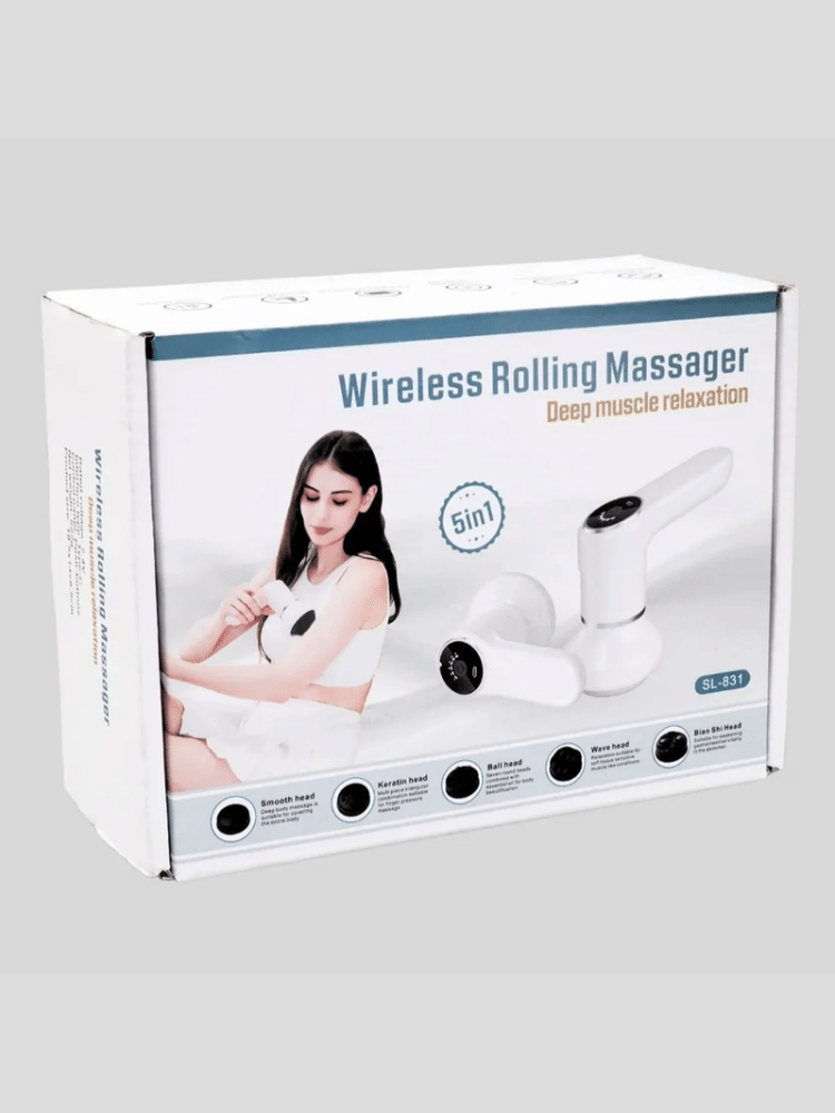 Wireless Rolling Massager – Portable Full-Body Relaxation Device Wireless Rolling Massager – Portable Full-Body Relaxation Device
