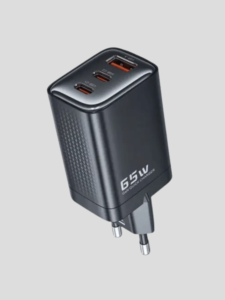 Toocki RX01 65W GaN Charger – 2 USB-C + 1 USB-A Super Fast Charging Power Adapter Toocki RX01 65W GaN Charger – 2 USB-C + 1 USB-A Super Fast Charging Power Adapter
