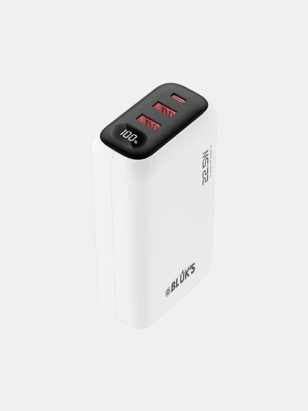 SwiftCharge Power Bank 30000mAh – BX-401 | Built-in Cables, Digital Display