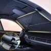 Foldable Umbrella-Style Car Windshield Sun Shade – UV & Heat Protection Cover