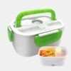 Waterproof Portable Electric Heating Lunch Box – Leakproof with Bonus Soup Tray