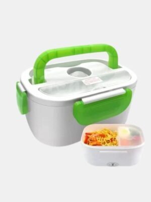 Waterproof Portable Electric Heating Lunch Box – Leakproof with Bonus Soup Tray Waterproof Portable Electric Heating Lunch Box – Leakproof with Bonus Soup Tray