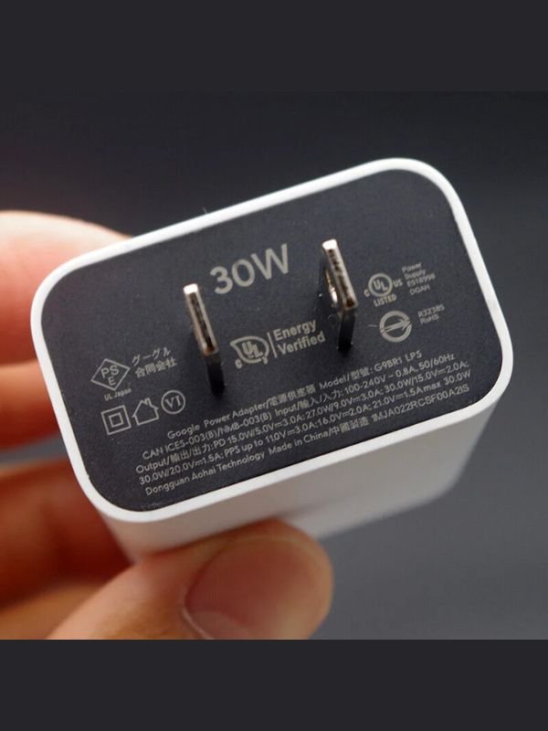 30W USB-C PD Fast Charging Adapter – Compatible with Google Pixel, iPhone, Android & More
