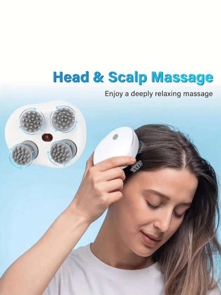 Blueidea Smart Scalp Massager – Rechargeable Head & Hair Massager Blueidea Smart Scalp Massager – Rechargeable Head & Hair Massager