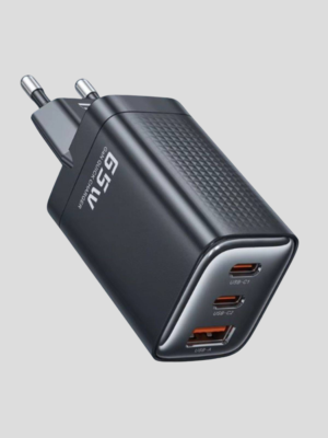 Toocki RX01 65W GaN Charger – 2 USB-C + 1 USB-A Super Fast Charging Power Adapter