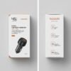 Toocki 48W Car Fast Charger – 2-in-1 USB-C + USB-A Dual Port Adapter (Black) Toocki 48W Car Fast Charger – 2-in-1 USB-C + USB-A Dual Port Adapter (Black)