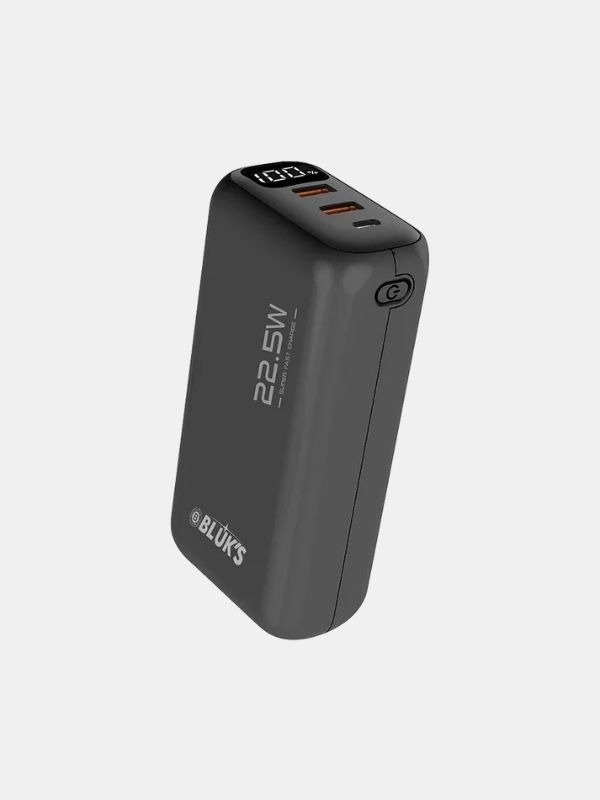 SwiftCharge Power Bank 30000mAh – BX-401 | Built-in Cables, Digital Display