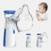 JSL-W302 Portable Ultrasonic Mesh Nebulizer – Rechargeable, Silent, Handheld Respiratory Inhaler