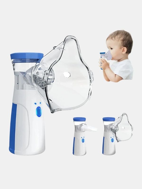 JSL-W302 Portable Ultrasonic Mesh Nebulizer – Rechargeable, Silent, Handheld Respiratory Inhaler