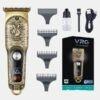 VGR -390 Mini Cordless Hair Trimmer – Zero Gap T-Blade Clipper for Men | Martgoz