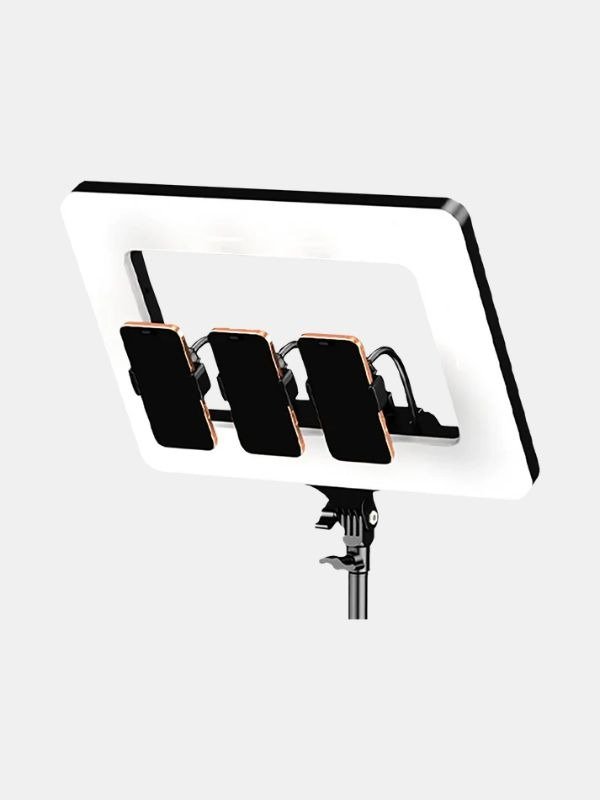 BX-713 3-in-1 Phone Holder & StudioGlow LED Ring Light – Remote Control